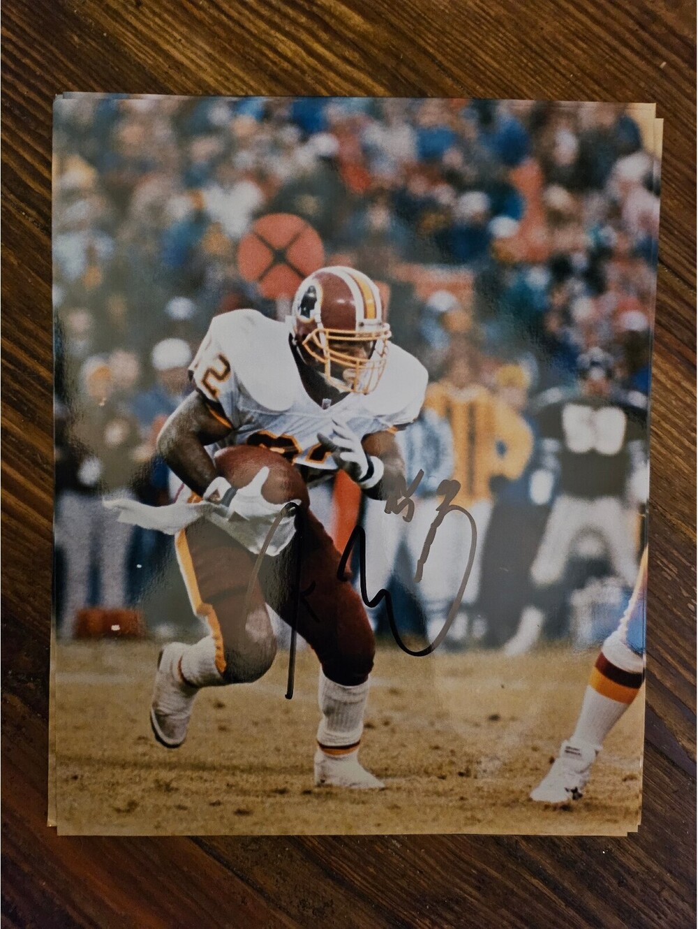 Ricky Ervins (4) Autographed Signed AUTO 8x10 Photo Washington Redskins